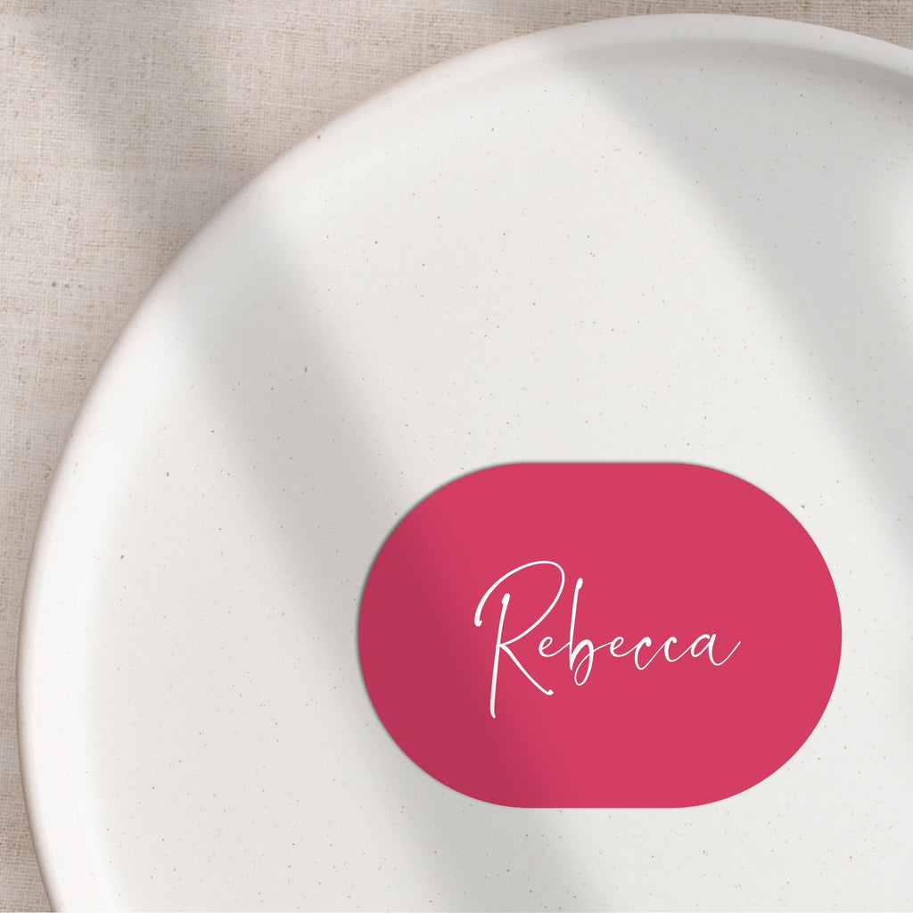 Rebecca flat place cards