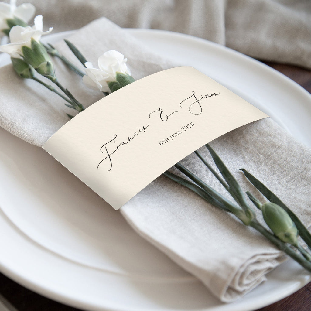 Francis napkin bands