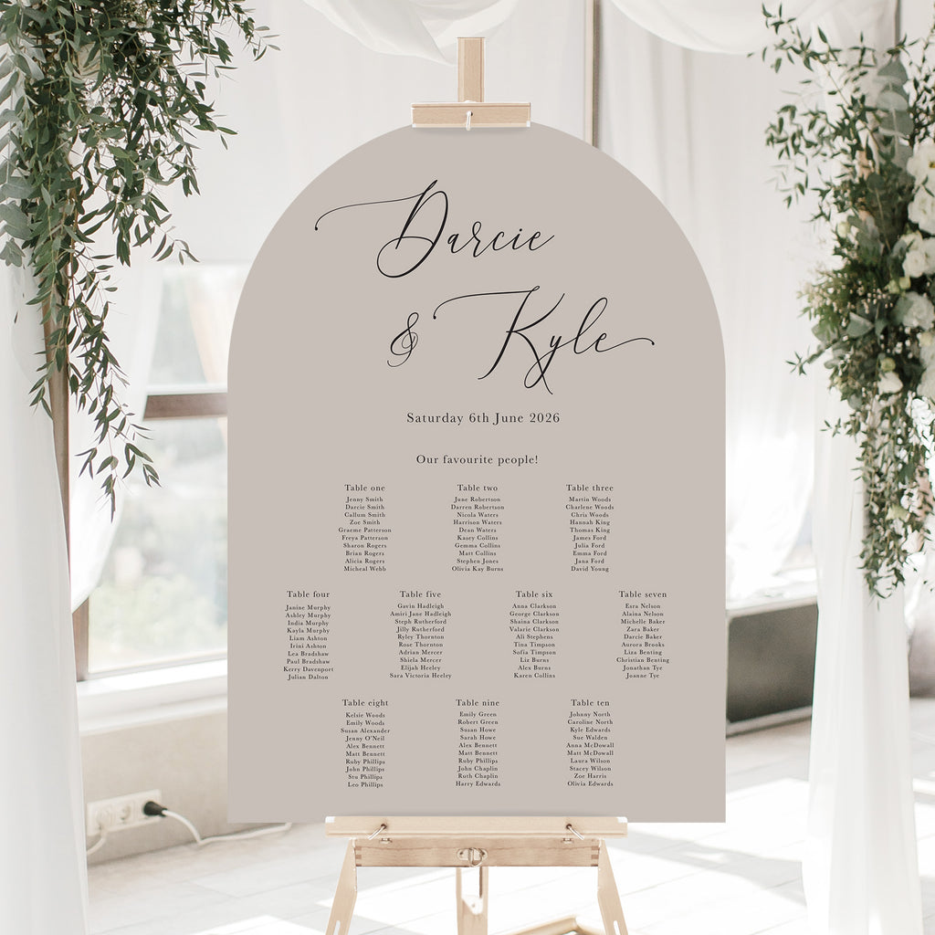 Darcie table plan