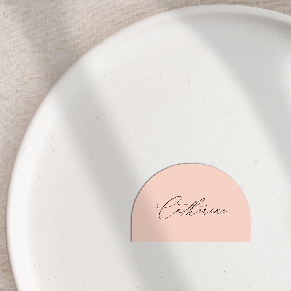 Catherine flat place cards