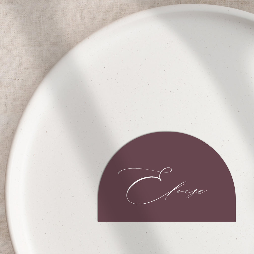 Eloise flat place cards