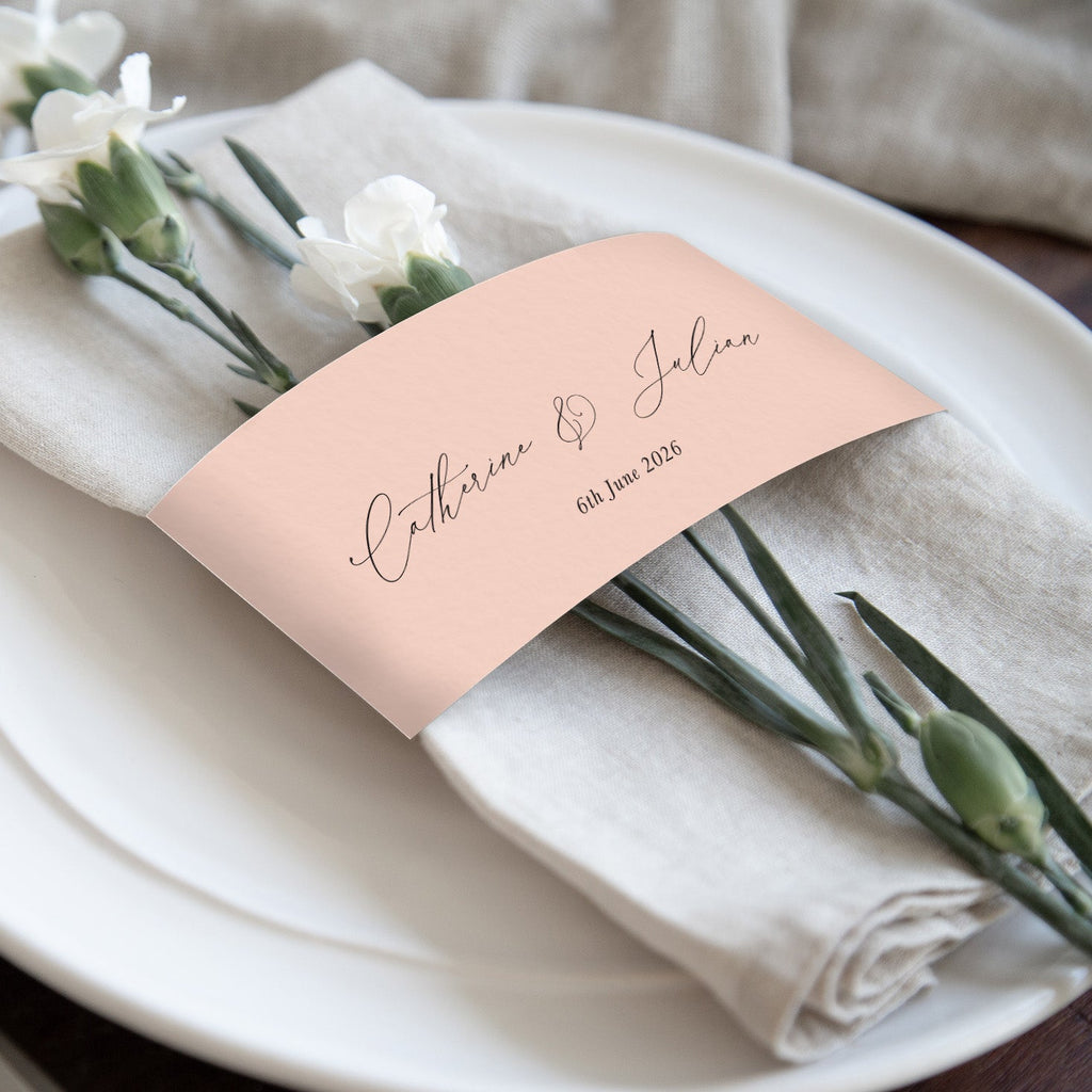 Catherine napkin bands