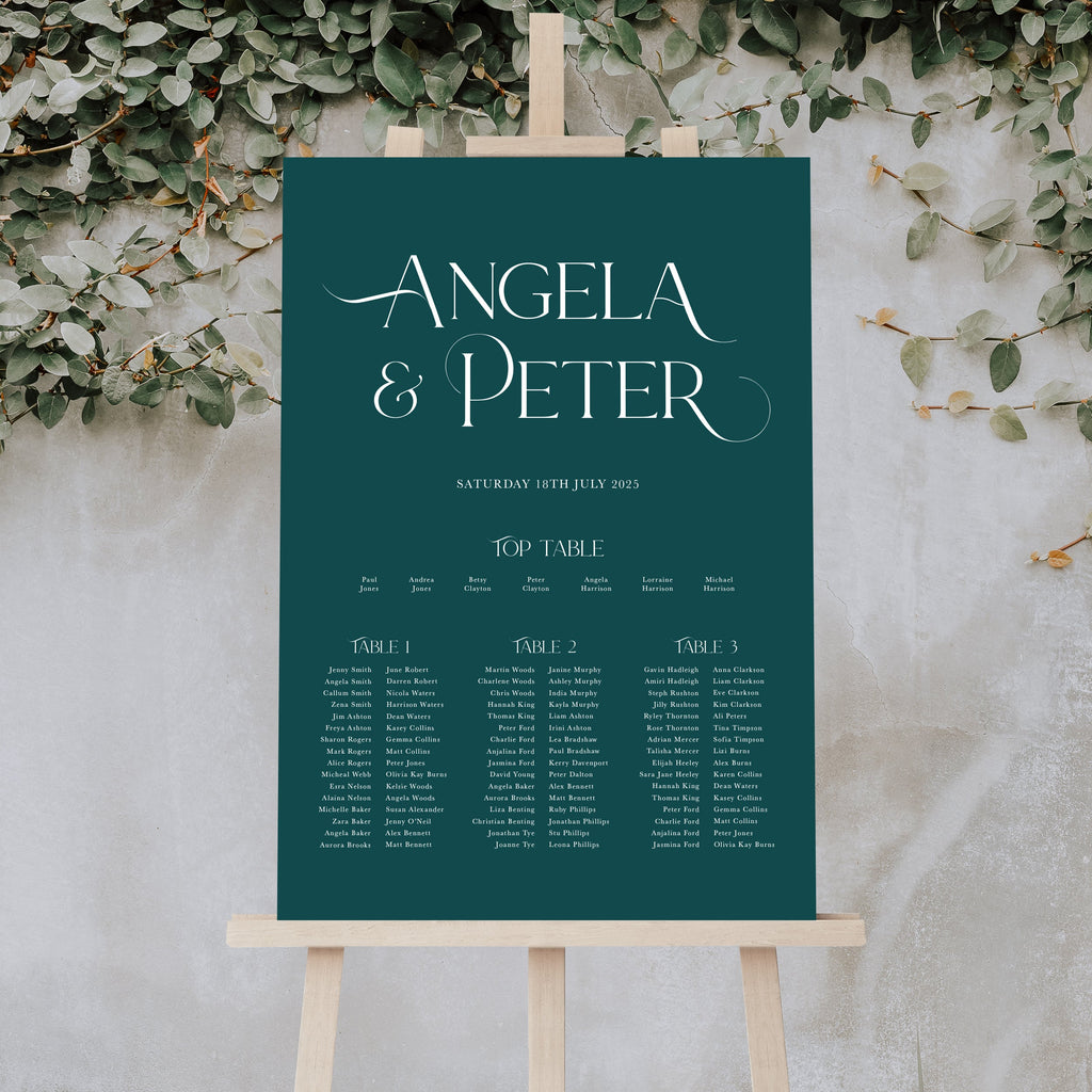 Angela long table plan