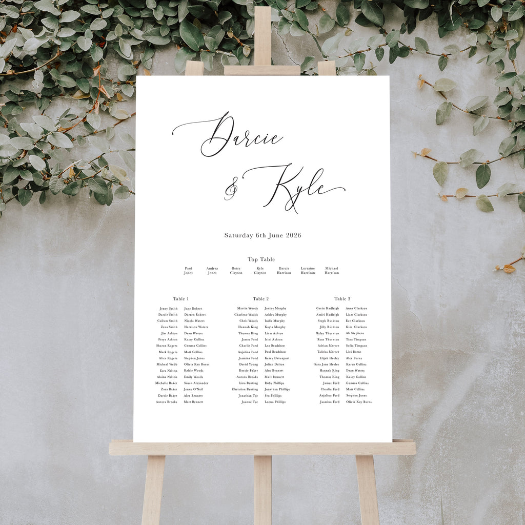 Darcie long table plan