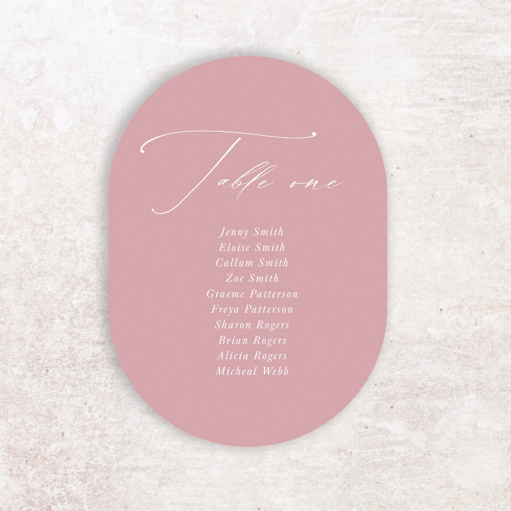 Eloise table plan cards