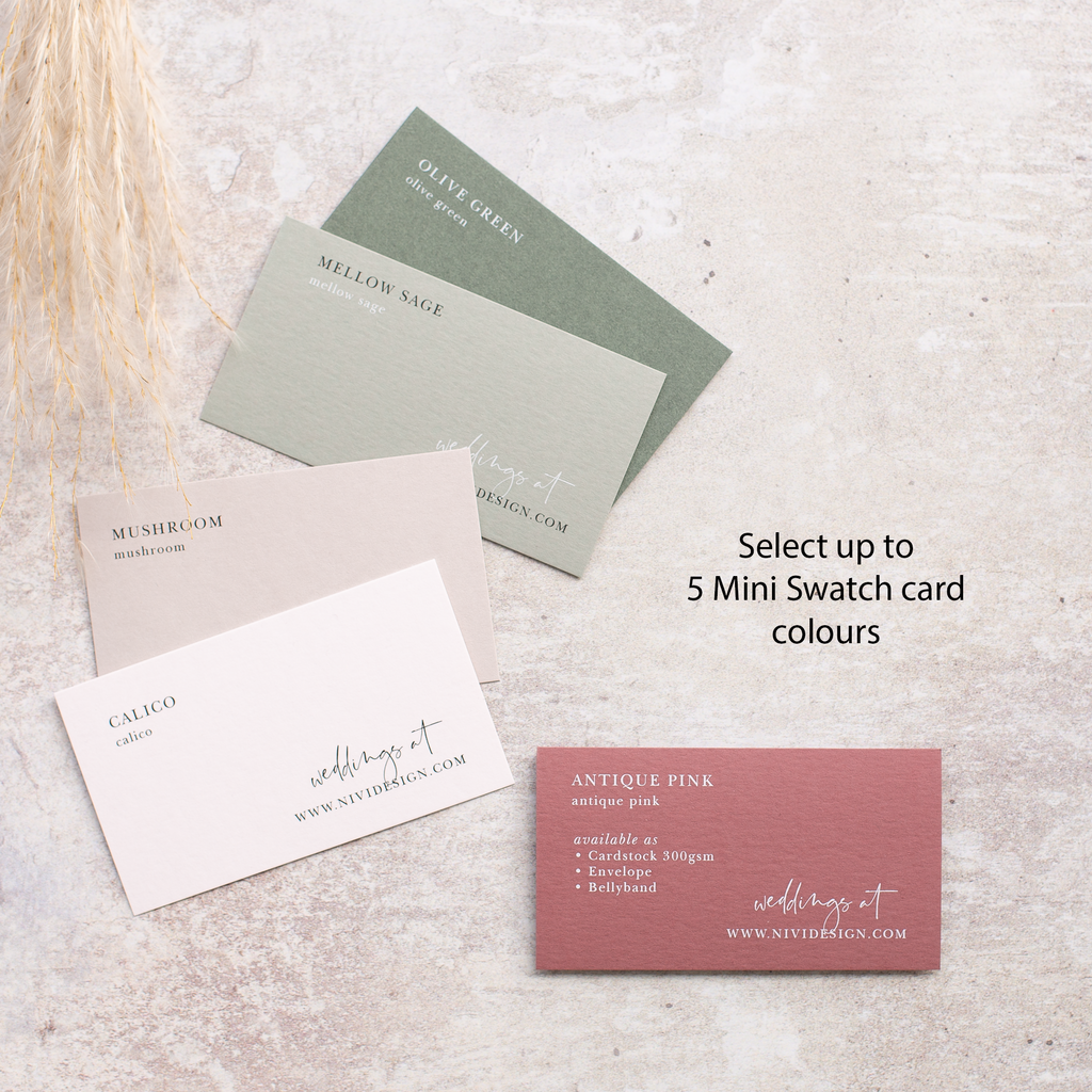 Neutral save the date cards Isabelle