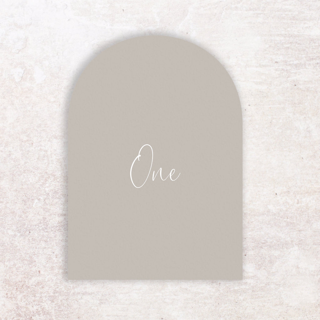 Olivia table numbers