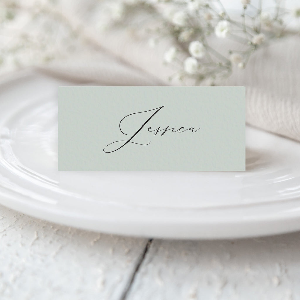 Parisina tentfold place cards