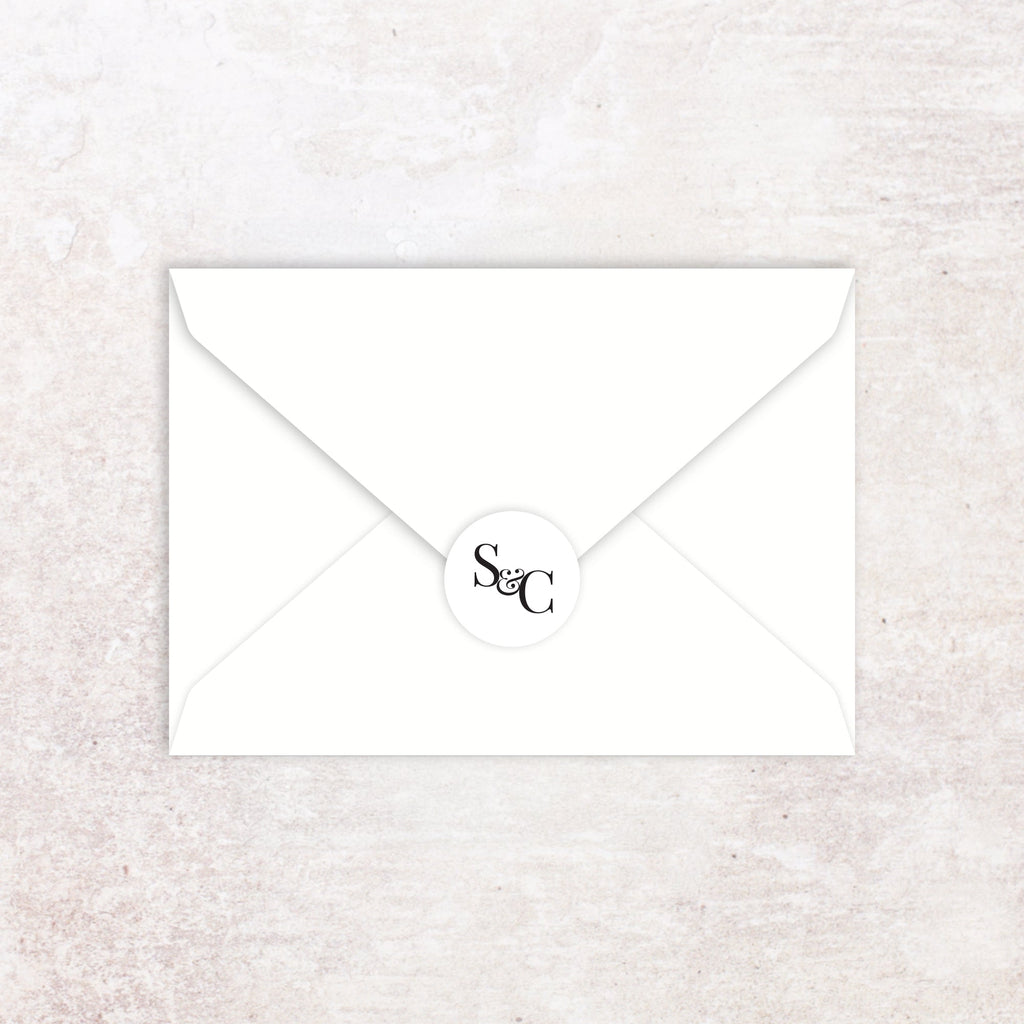 Sienna envelope stickers