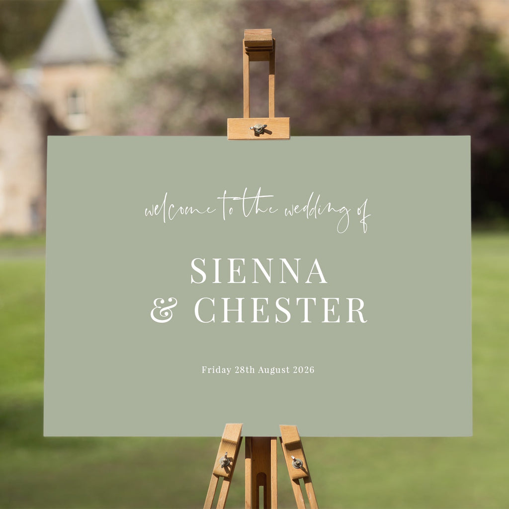 Sienna welcome sign